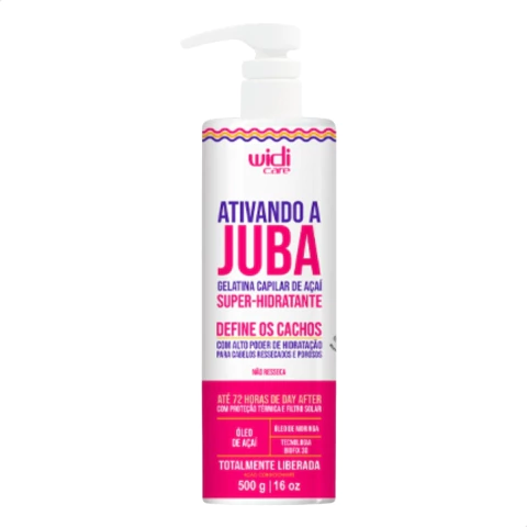 Ativando A Juba Gelatina Super Hidratante 500g - Widi Care