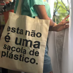 Ecobag - Esta não é uma sacola de plástico