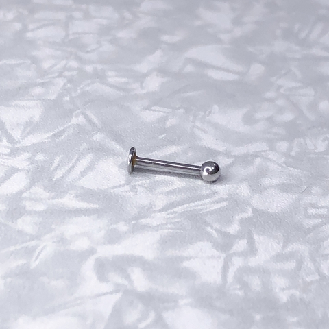 Piercing bolinha aço hipoalergênico