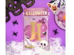 Banderin Halloween Violeta