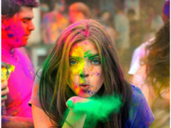 Polvo Holi Color Azul