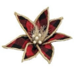 Flor Leñador con pistilos de Paja