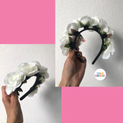 Vincha Diadema Flores en internet