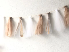 Borlas de Tul, Arpillera y Friselina en internet