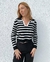 Blusa Modal Listrada Polo - comprar online