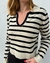 Blusa Modal Listrada Polo - comprar online