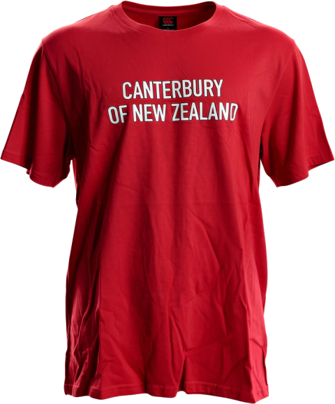 Remera Canterbury Of New Zealand Roja Outlet