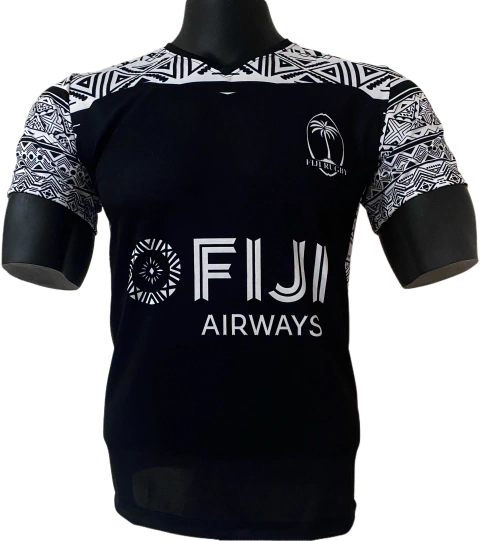 Camiseta de Rugby de Fiji con costuras reforzadas