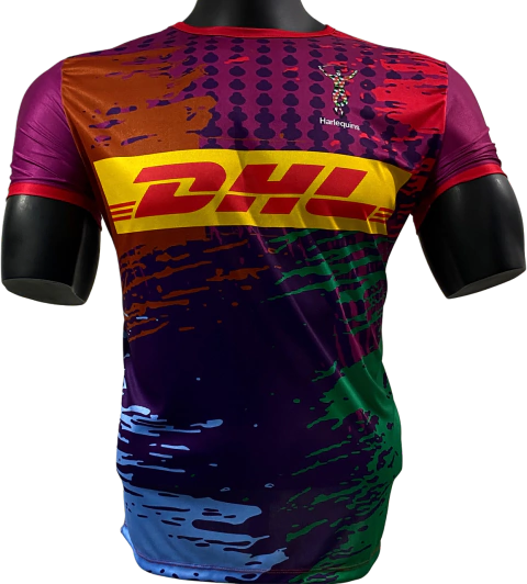 Camiseta de Microfibra de Harlequins