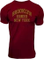 Remera De Algodón Broocklyn bordó