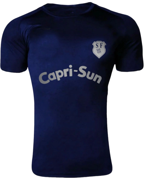 Camiseta De Microfibra De Stade Francais Azul Marino