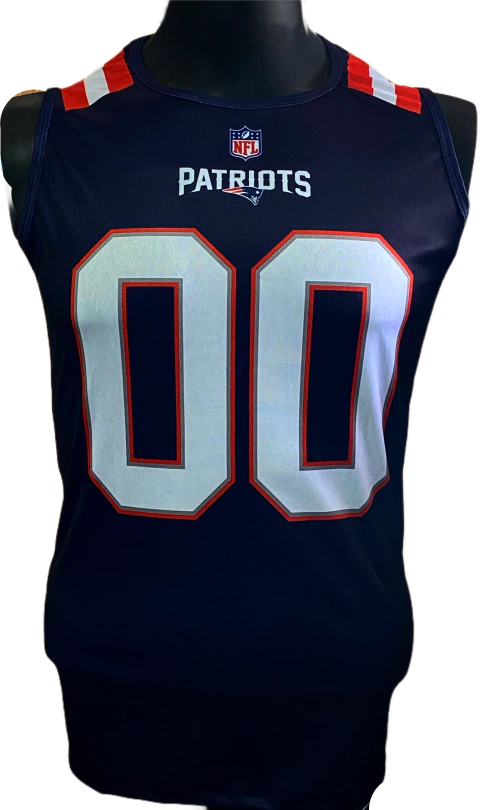 Musculosa Deportiva Pro Patriots NFL