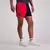 Short para Adultos Canterbury Negro y Rojo - comprar online