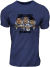 Remera Brickton Cartoons Vamos Pumas #EmpujamosTodos