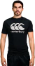Remera De Entrenamiento Canterbury Modelo Dublin Negra - comprar online