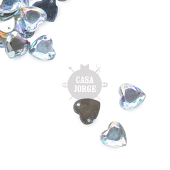 Gema Acrilica Cbx Para Coser Forma Corazon 8mm X 100 Unid - tienda online