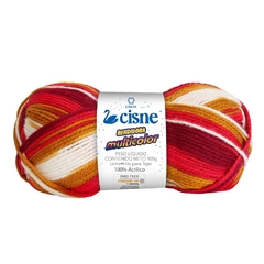 Lana Cisne Rendidora Multicolor en Ovillo x Kilo