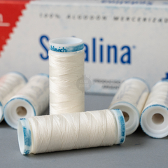 Imagen de Hilo Sedalina De Algodón Caja x 10 Bobinas 90 Metros c/u Colores Clásicos