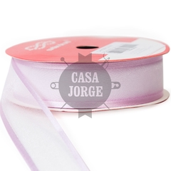 Cinta Organza Dancer De 8mm Cordón De Oro X 18.28 Mts