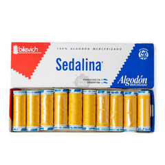 Hilo Sedalina De Algodón X 10 Bobinas 90 Metros - tienda online