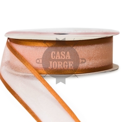 Cinta Organza Dancer De 15mm Cordón De Oro X 9,14 Mts - comprar online