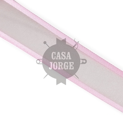 Cinta Organza Dancer De 23mm Cordón De Oro X 9,14 Mts - tienda online