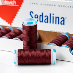 Hilo Sedalina De Algodón Caja x 10 Bobinas 90 Metros c/u Colores Clásicos - comprar online