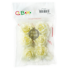 Flores Marca Cbx Art 2040 Con Cabo X 6 Unidades