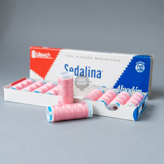 Hilo Sedalina De Algodón Caja x 10 Bobinas 90 Metros c/u Colores Clásicos - CASA JORGE