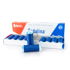 Hilo Sedalina De Algodón Caja x 10 Bobinas 90 Metros c/u Colores Clásicos - CASA JORGE