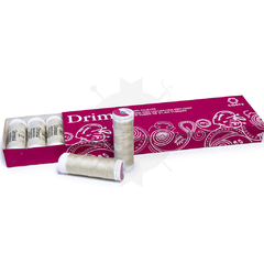 Hilo De Poliester Drima N126 10 Bobinas De 91,4 Metros C/u Blanco o Negro - tienda online
