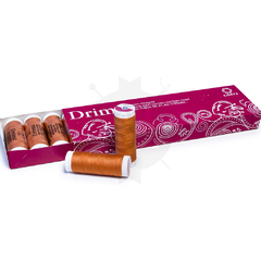 Hilo De Poliester Drima N126 10 Bobinas De 91,4 Metros C/u Blanco o Negro - comprar online