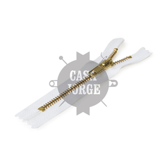 Imagen de Cierres Metal Bronce Cad 5 Automático Fijo Ykk 10 Cm X Unid