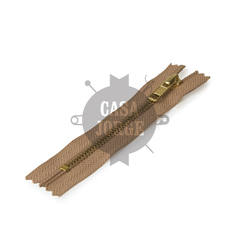 Imagen de Cierres Metal Bronce Cad 5 Automático Fijo Ykk 14 Cm X Unid