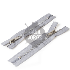 Cierres Ykk Aluminio Fijo Automático 5mm De 14 Cm