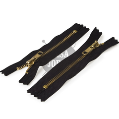 Cierres Metal Bronce Cad 5 Automático Fijo Ykk 12 Cm X Unid - tienda online