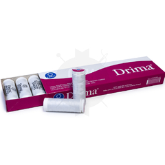 Hilo De Poliester Drima N126 10 Bobinas De 91,4 Metros C/u Blanco o Negro - tienda online
