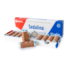 Hilo Sedalina De Algodón X 10 Bobinas 90 Metros en internet