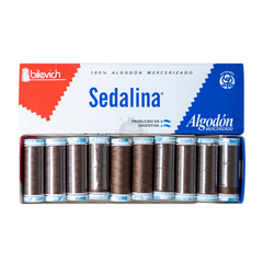 Hilo Sedalina De Algodón X 10 Bobinas 90 Metros - comprar online