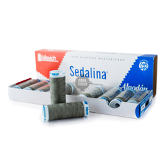 Hilo Sedalina De Algodón X 10 Bobinas 90 Metros - tienda online