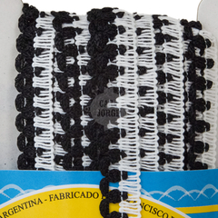 Puntilla Galon Picot Rayon Fb Art 806r De 13mm Por 20 Metros - CASA JORGE