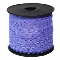 Puntilla Mercería Poliester Art 808 De 10mm Por 50 Metros en internet