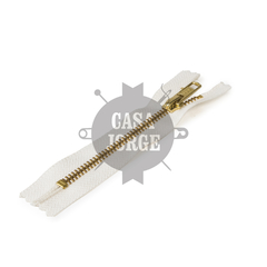 Cierres Metal Bronce Cad 5 Automático Fijo Ykk 12 Cm X Unid - comprar online