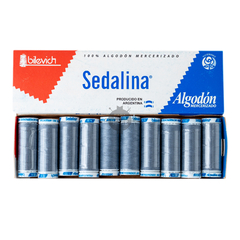 Hilo Sedalina De Algodón X 10 Bobinas 90 Metros