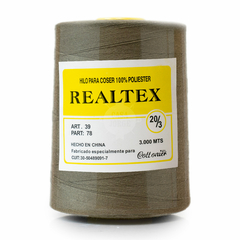 Hilo de Polieste para Jean Marca Realtex 20/3 x 3000 Metros