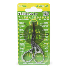 Tijera Para Bordar Cigüeña Marca Regal Art 42641 De 9 Cm - comprar online