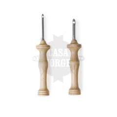 Agujas Para Bordar Lana Mango Madera Marca Cbx X 2 Medidas