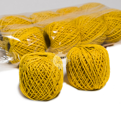 Hilo Chanchero Algodón 10 Unidades X 37 Metros Amarillo - comprar online