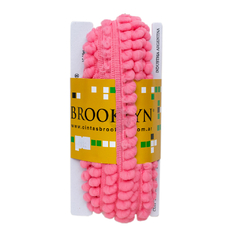 Galon Mini Pompon Fluo Brooklyn art 1132 de 20 mm x 10 Metros