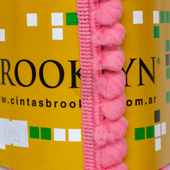 Galon Mini Pompon Brooklyn art 1132 de 20 mm x 10 Metros - comprar online